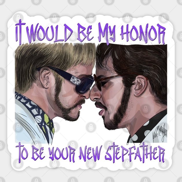 SNL: Motherlover [New Stepfather] Sticker by 51Deesigns